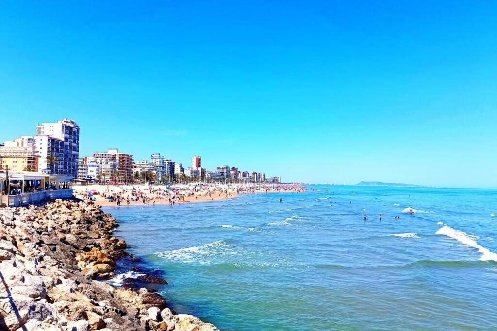Apartamento, Estudio En La Playa Playa de Gandia Kültér fotó